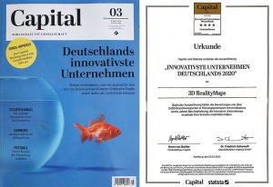Read more about the article Auszeichnung „Innovativste Unternehmen Deutschlands 2020“